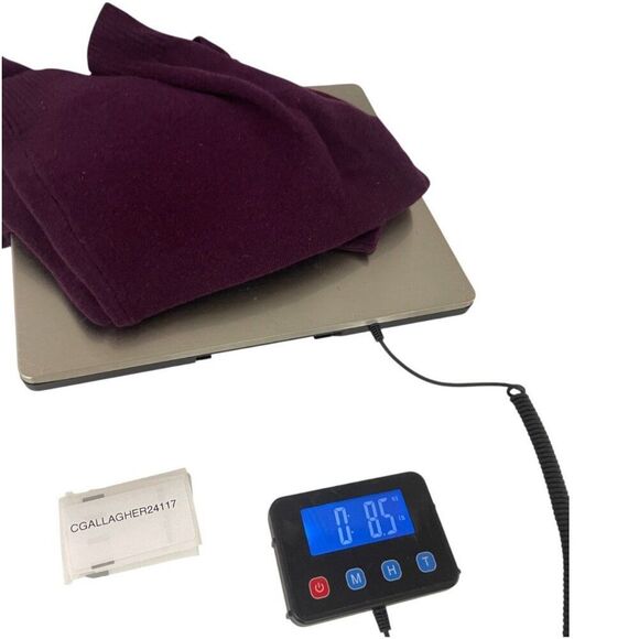 Zara Womens Sweater Medium M Purple V-Neck Wool Cardigan 2893/110 NWT - Picture 11 of 11